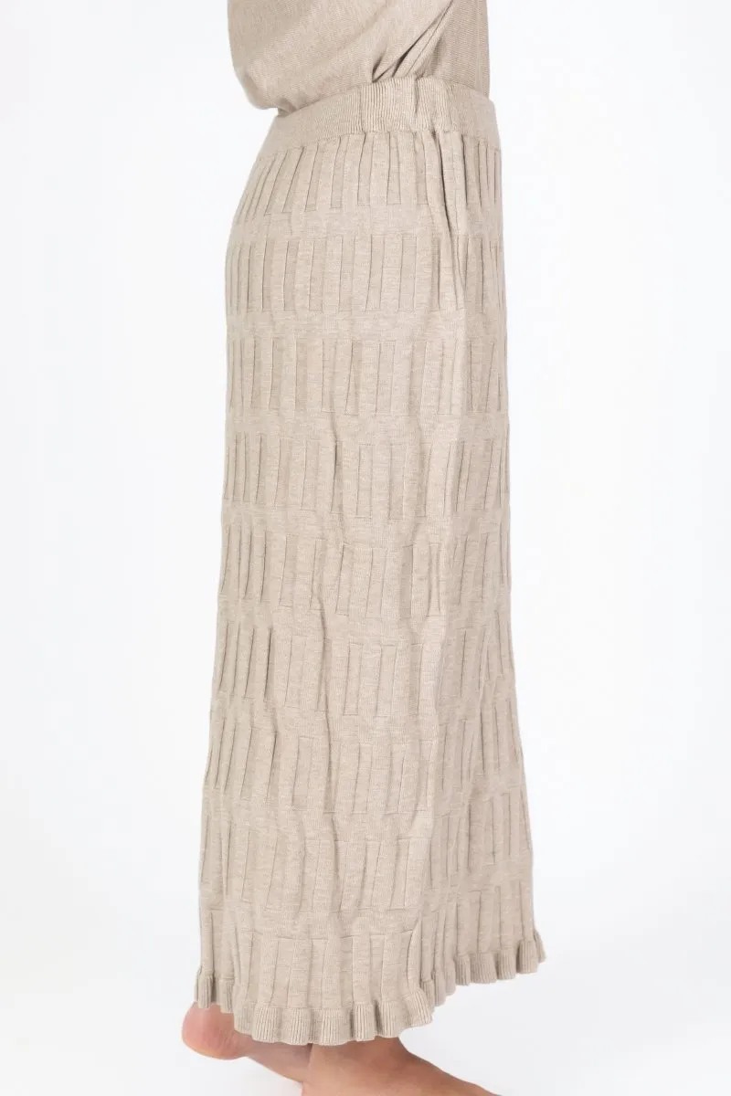 ARIANA SKIRT (BEIGE)