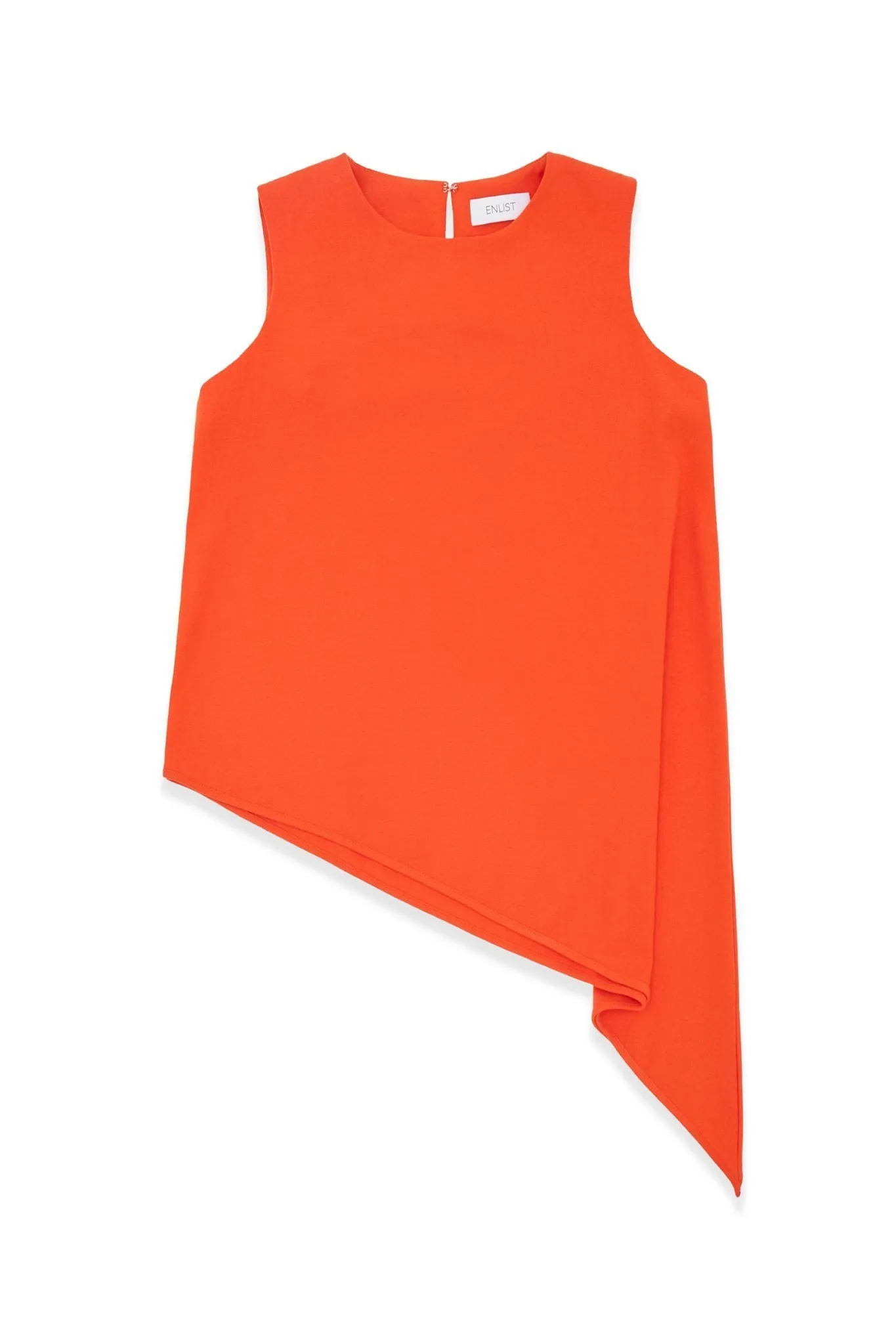 Asymmetric Crepe Top