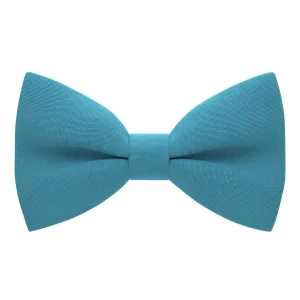 Avalon Teal Bow Tie