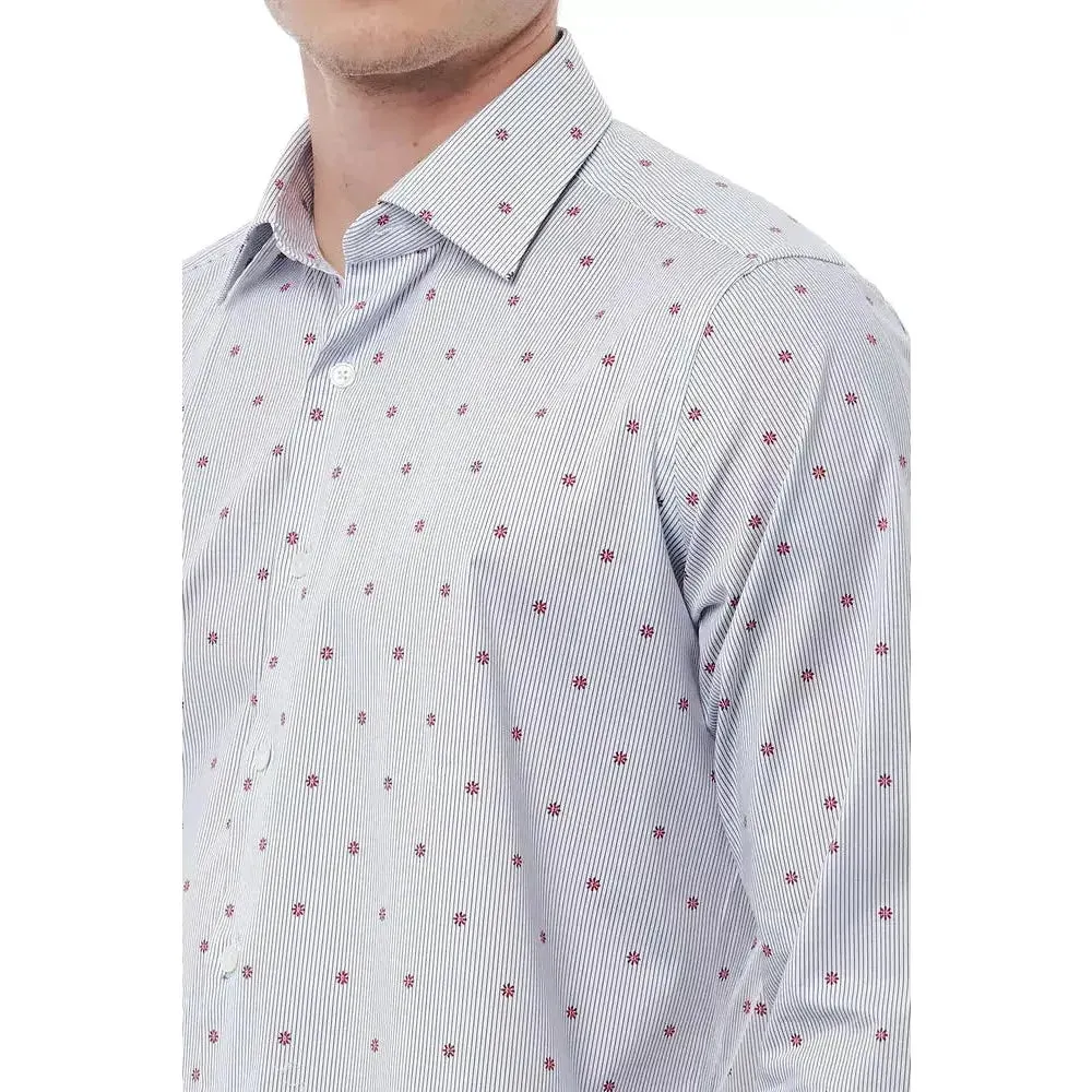 Bagutta Multicolor Cotton Men Shirt