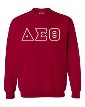 Delta Basic Applique Crewneck 2