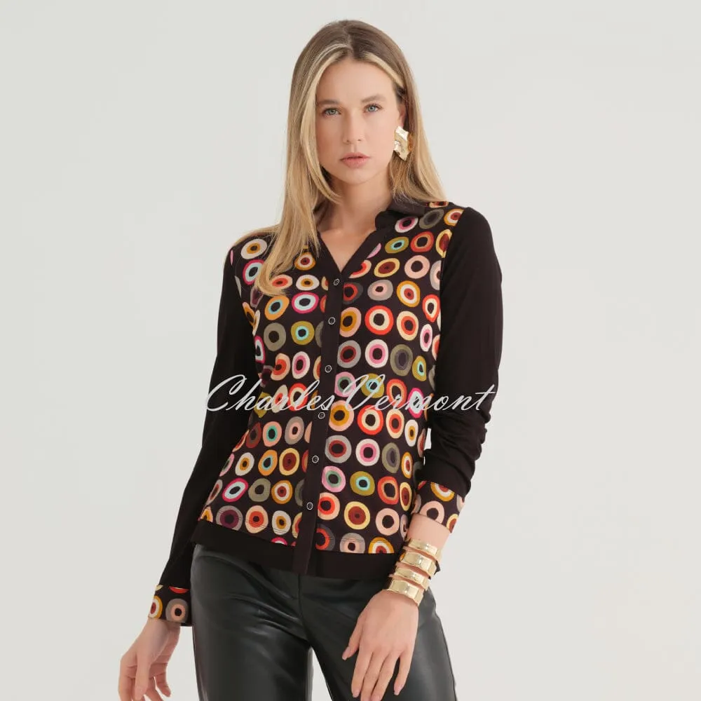 Dolcezza 'Moving Target Pilot' Blouse - Style 74683