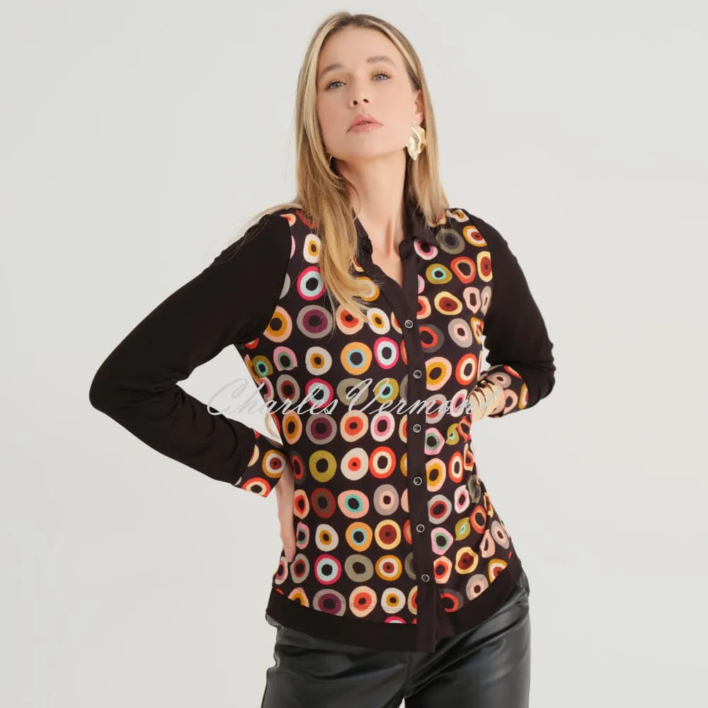 Dolcezza 'Moving Target Pilot' Blouse - Style 74683