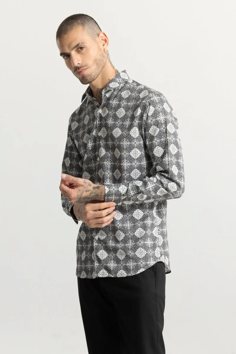 Element Motif Grey Shirt