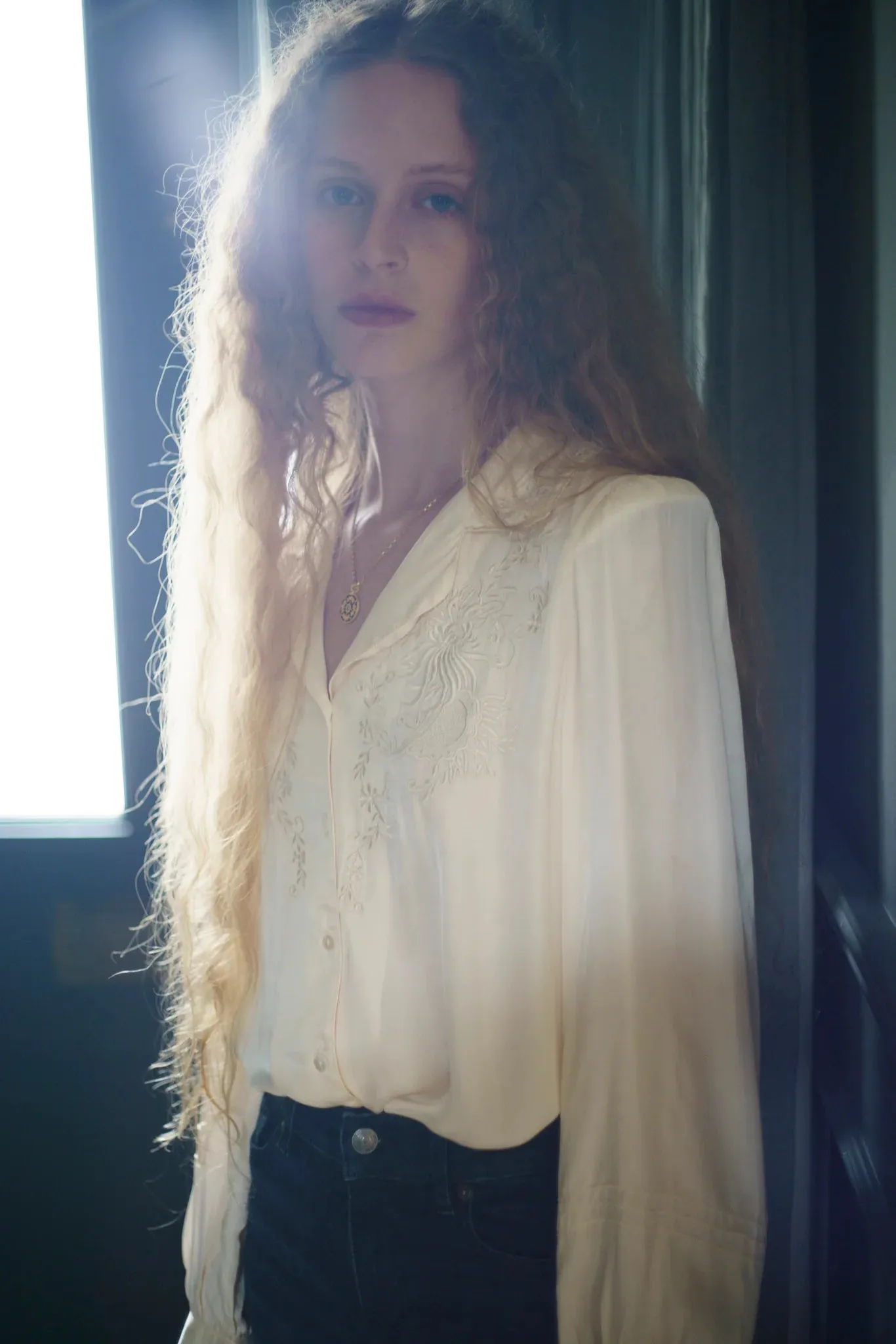 Faune Eloise Oyster Blouse