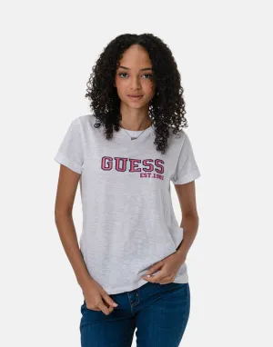 Guess College T-Shirt White