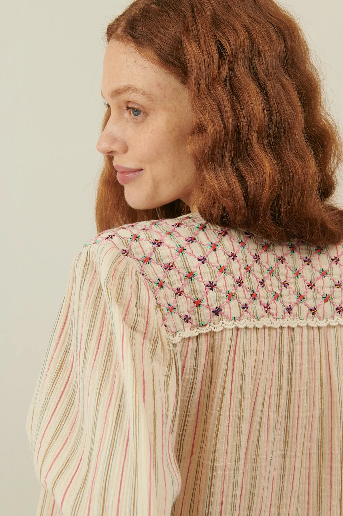 Jeanne Shirt Multicolour Stripes