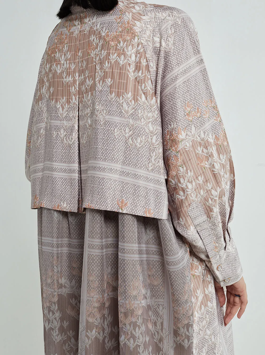 NIANA LAYERED TUNIC BEIGE