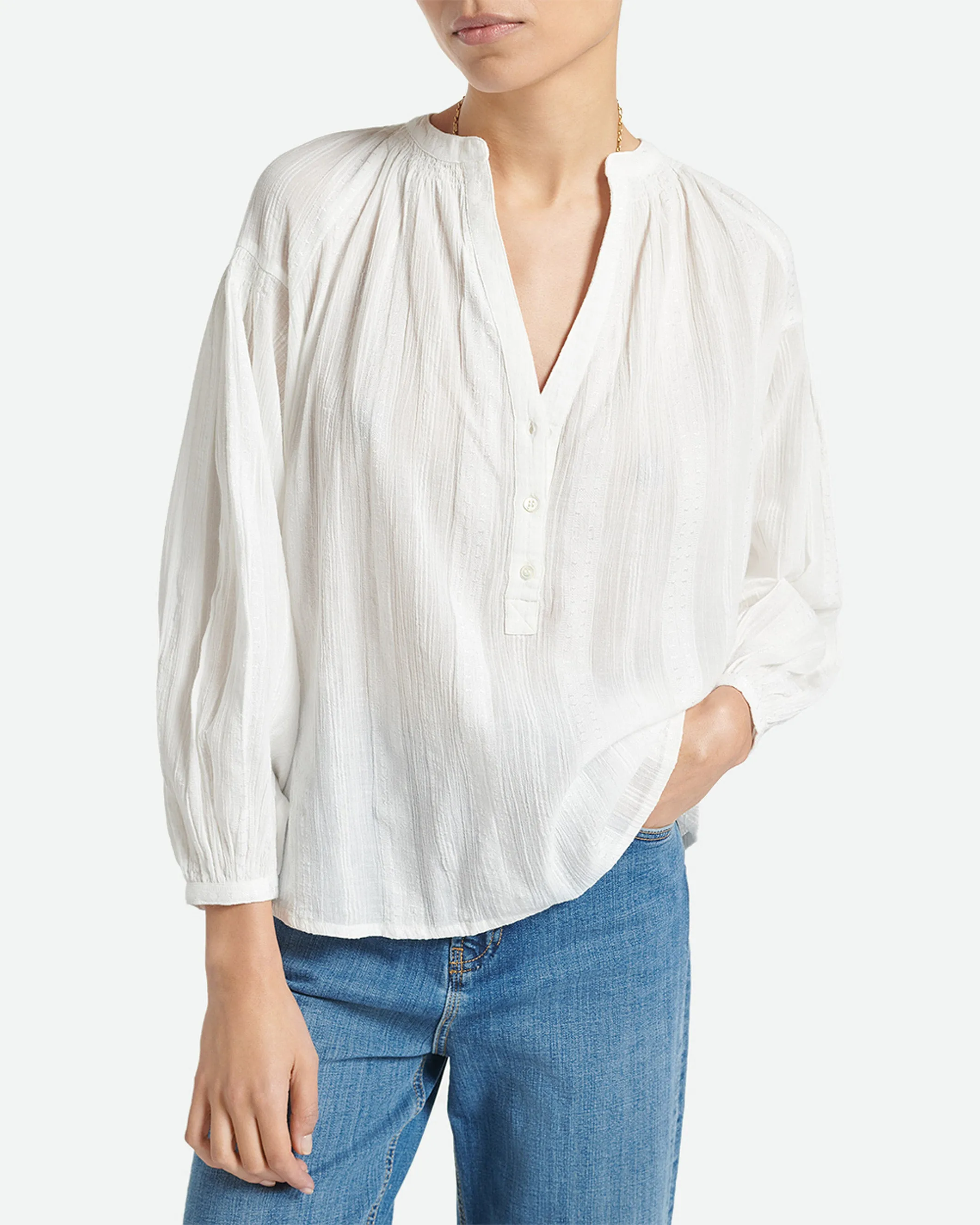 Nipoa Jacquard Blouse