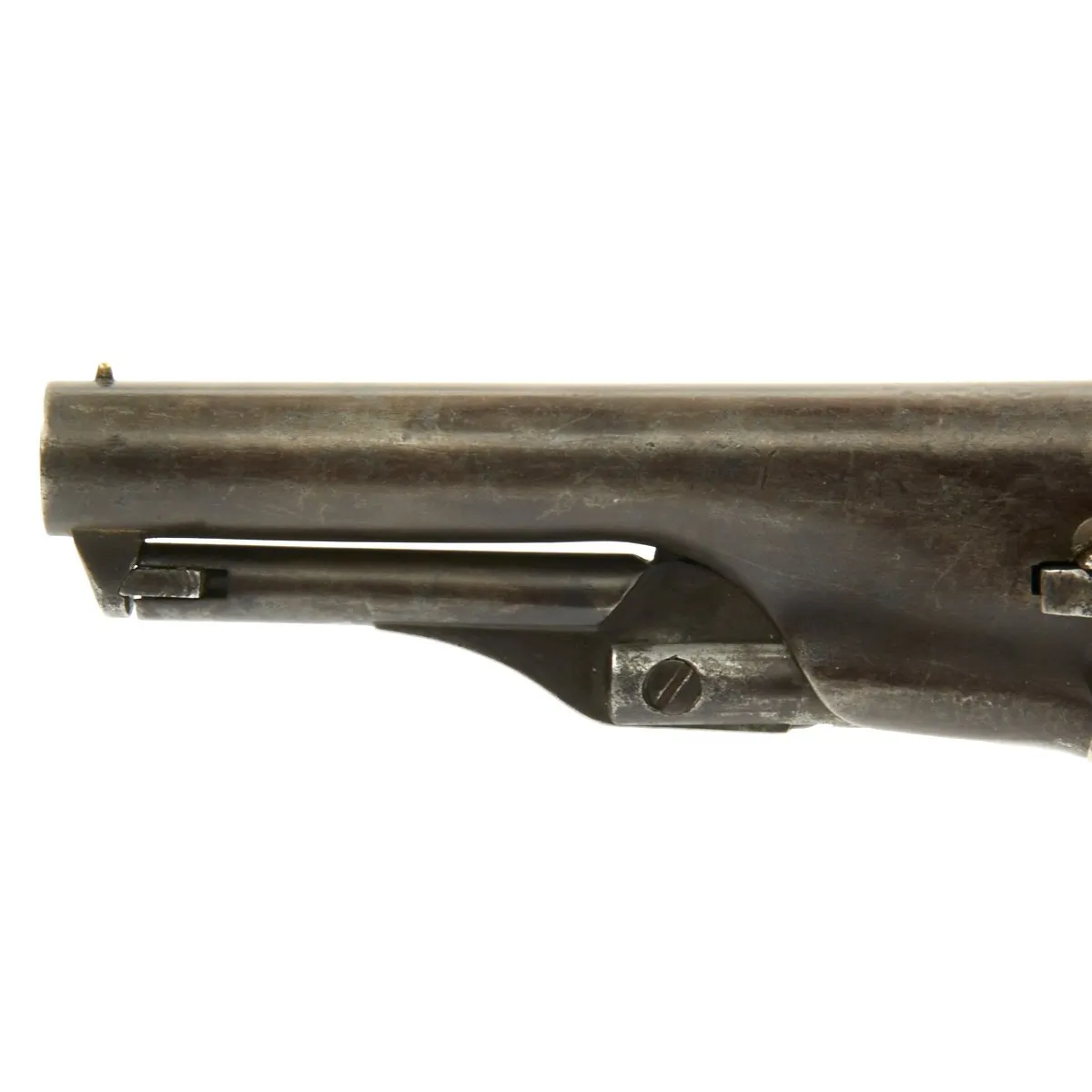 Original Civil War Era Colt M-1862 Police Pocket Percussion Fluted-cylinder Revolver made in 1863 - Serial 19345