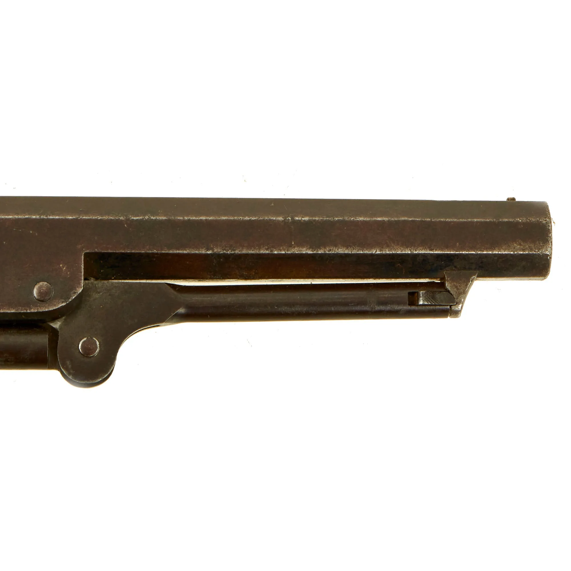 Original Rare U.S. Civil War Colt M-1862 Pocket Navy .36cal Percussion Revolver with 5 1/2" Barrel made in 1861 - Serial 3849