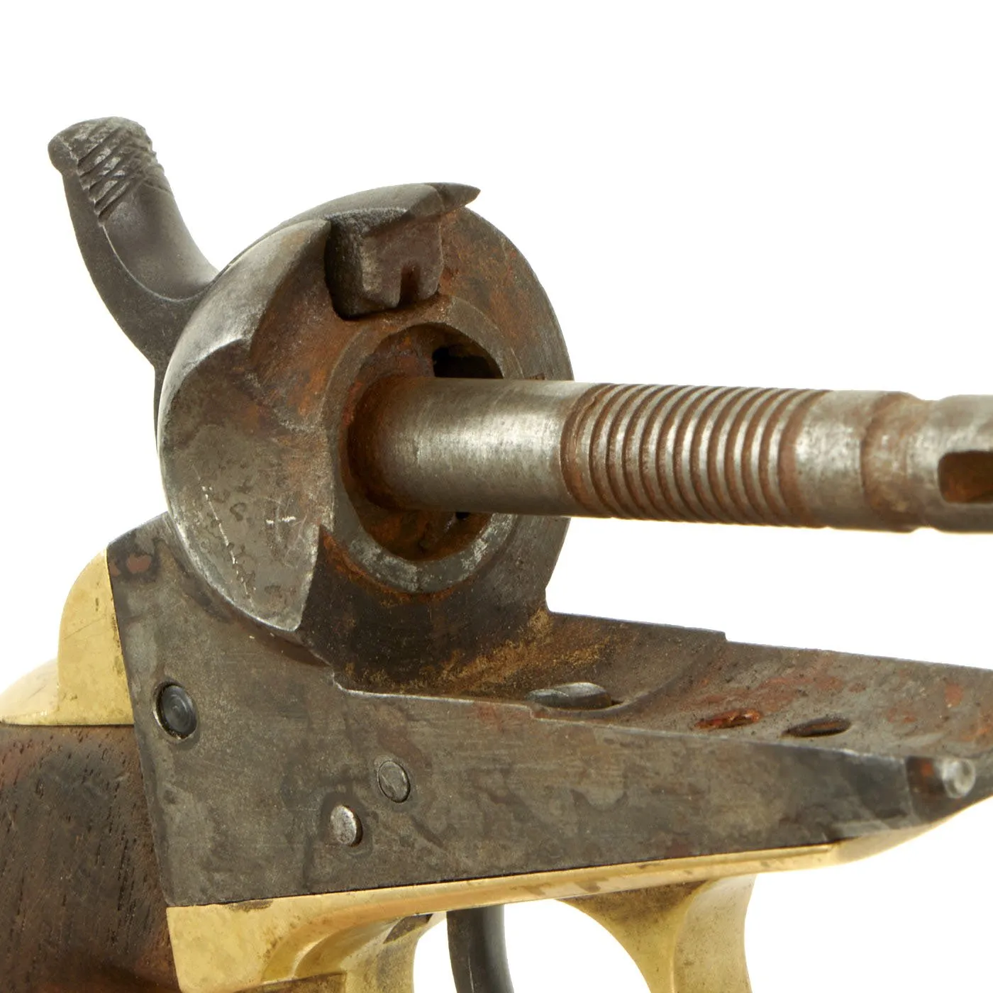 Original Rare U.S. Civil War Colt M-1862 Pocket Navy .36cal Percussion Revolver with 6 1/2" Barrel made in 1863 - Serial 9498