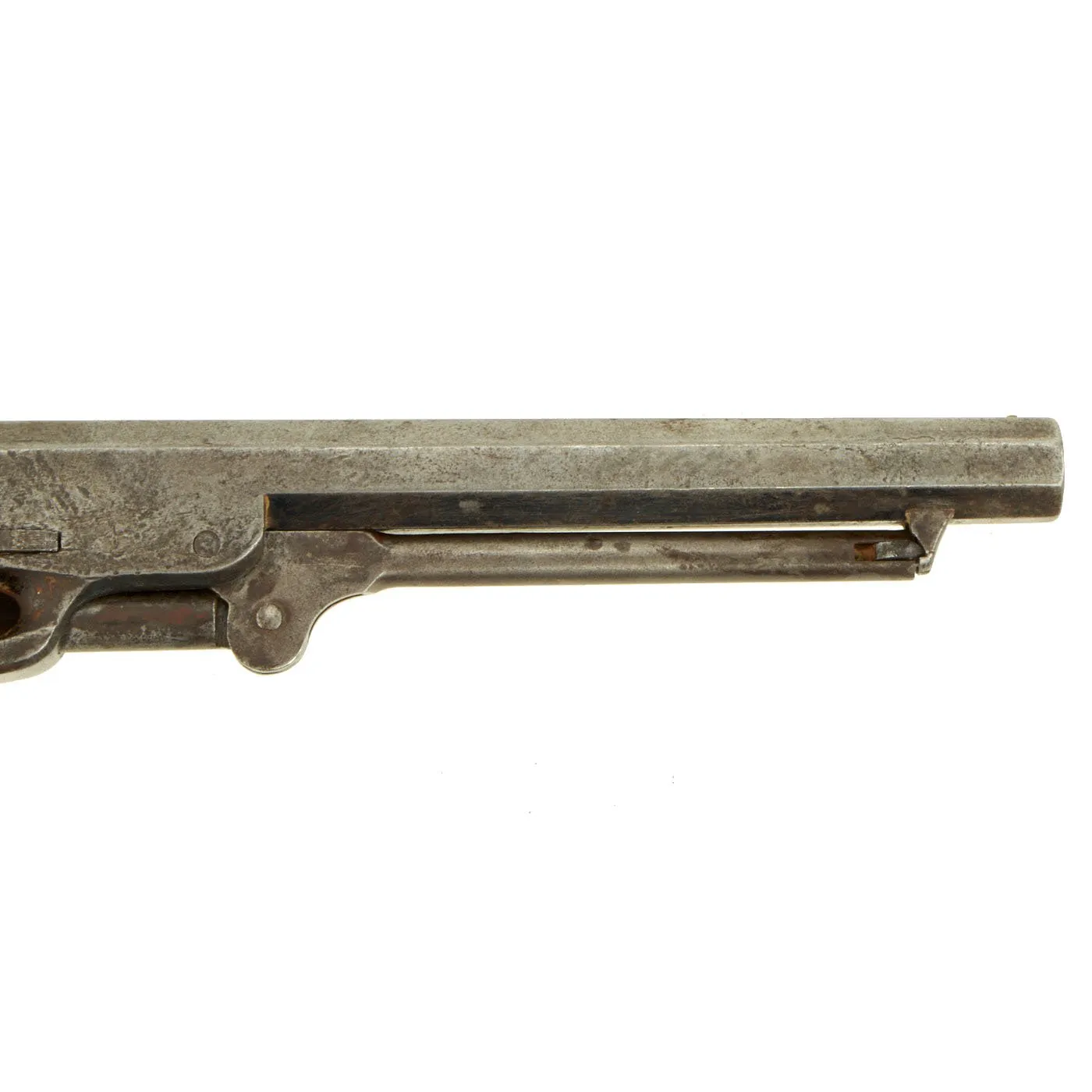 Original Rare U.S. Civil War Colt M-1862 Pocket Navy .36cal Percussion Revolver with 6 1/2" Barrel made in 1863 - Serial 9498