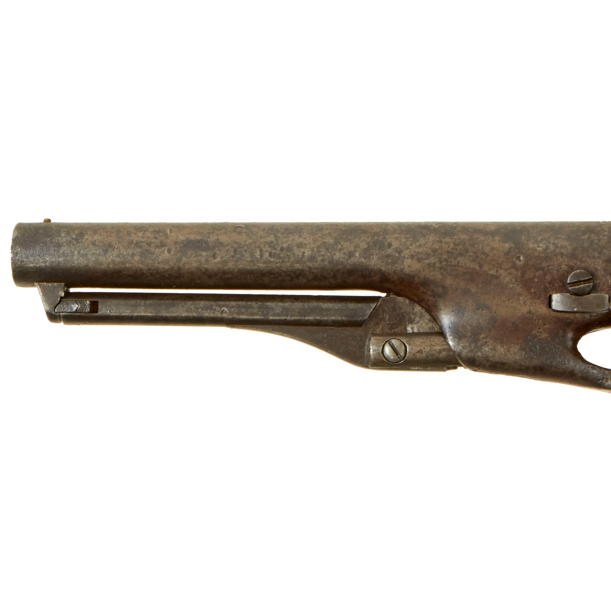 Original U.S. Civil War Colt M-1862 Police Pocket .36cal Percussion Revolver with 5 ½" Barrel made in 1863 - Serial 22219