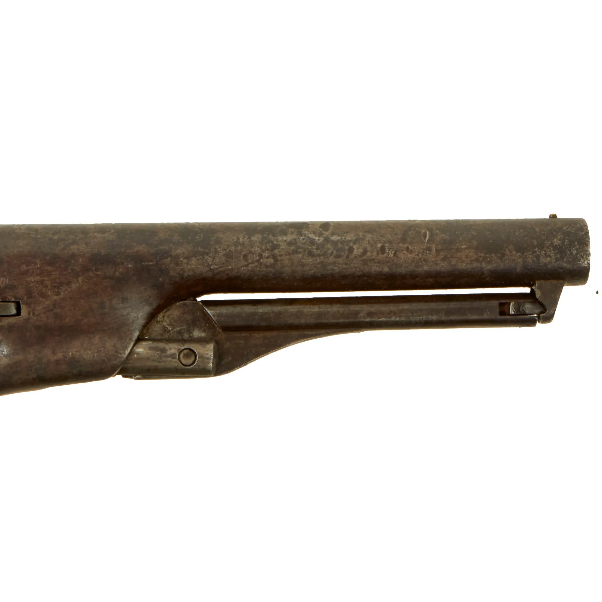 Original U.S. Civil War Colt M-1862 Police Pocket .36cal Percussion Revolver with 5 ½" Barrel made in 1863 - Serial 22219