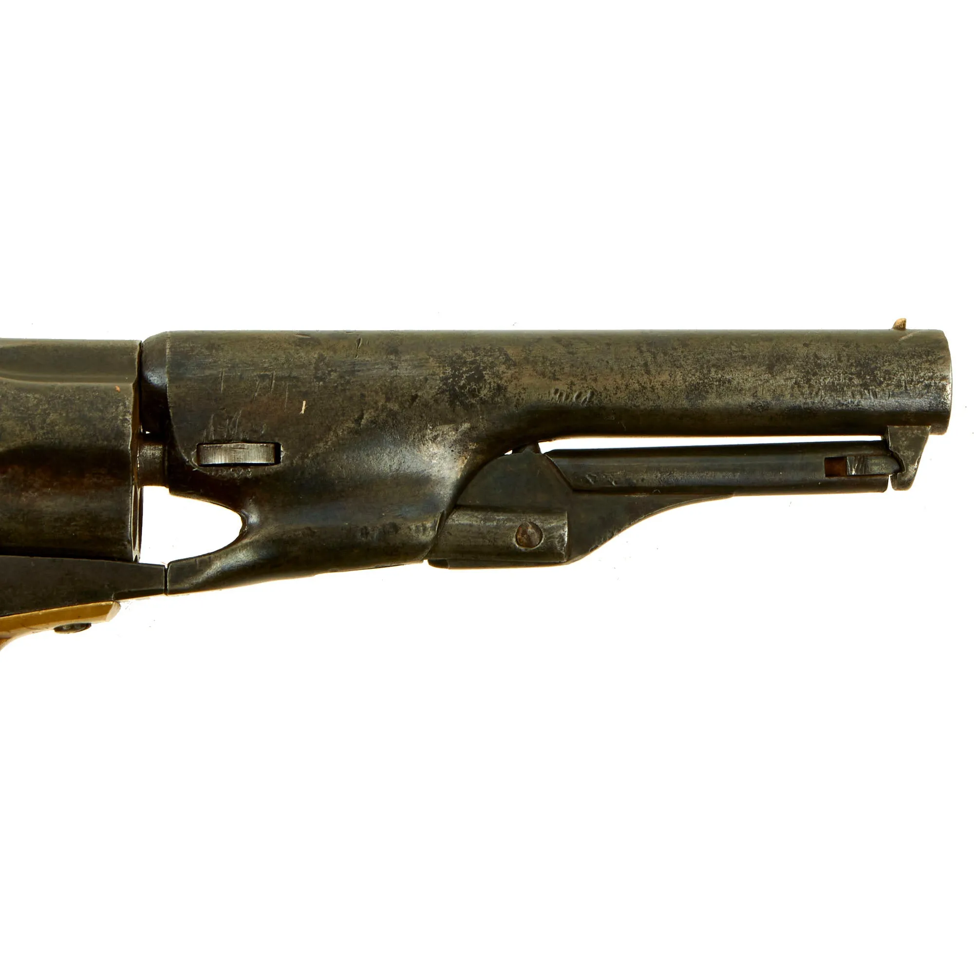 Original U.S. Civil War Era Colt M-1862 Police Pocket .36cal Percussion Revolver with 4 1/2" Barrel made in 1863 - Serial 16297