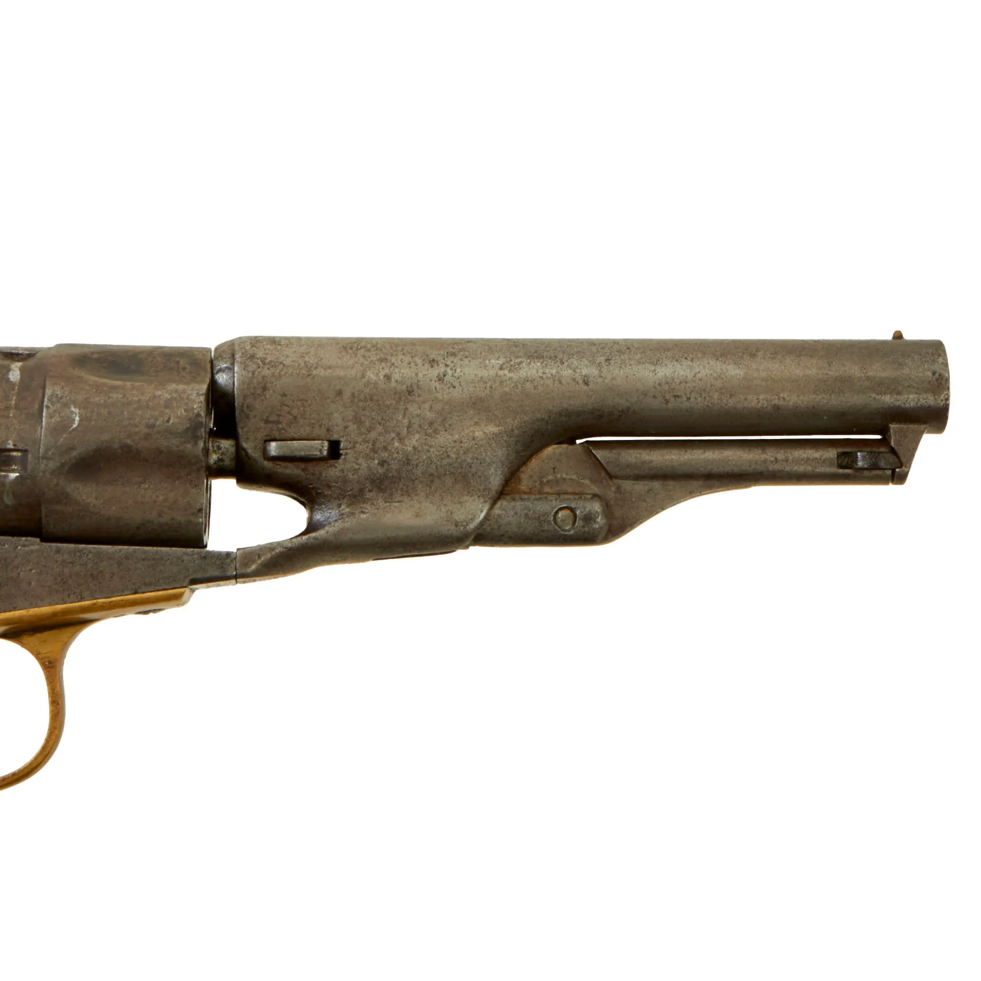 Original U.S. Civil War Era Colt M-1862 Police Pocket .36cal Percussion Revolver with 4 ½" Barrel made in 1867 - Serial 35212