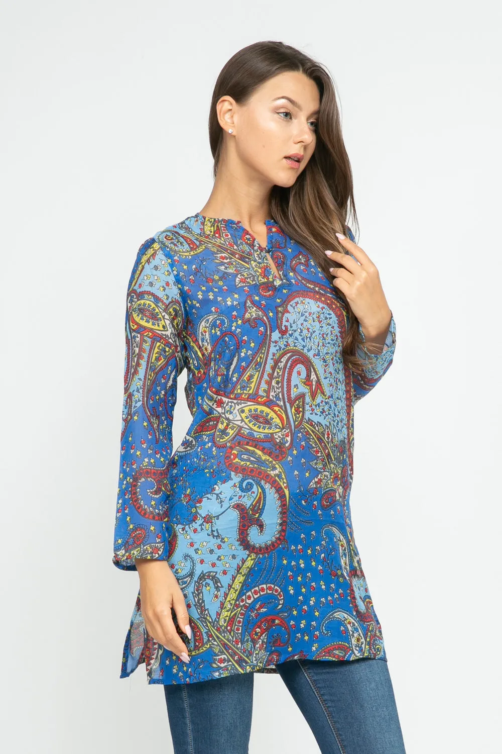 RAJ CAREN PRINTED TUNIC