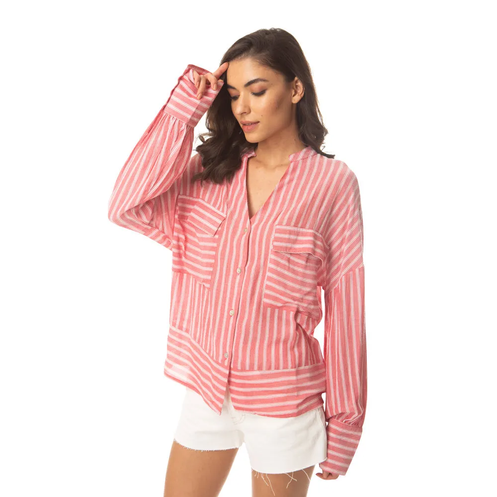 Striped Oversized Shirt