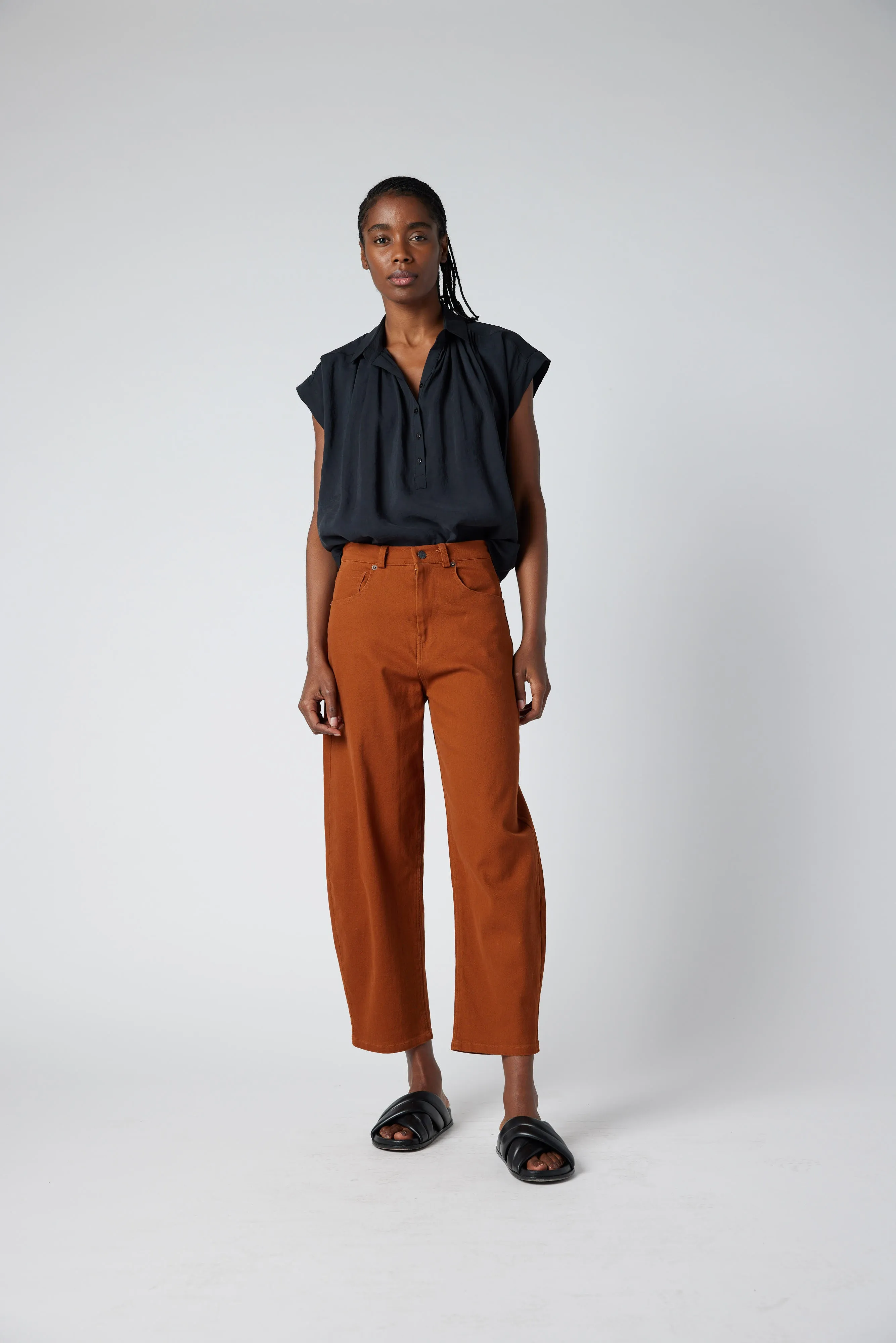 The Nonchalant Oversized Voile Blouse