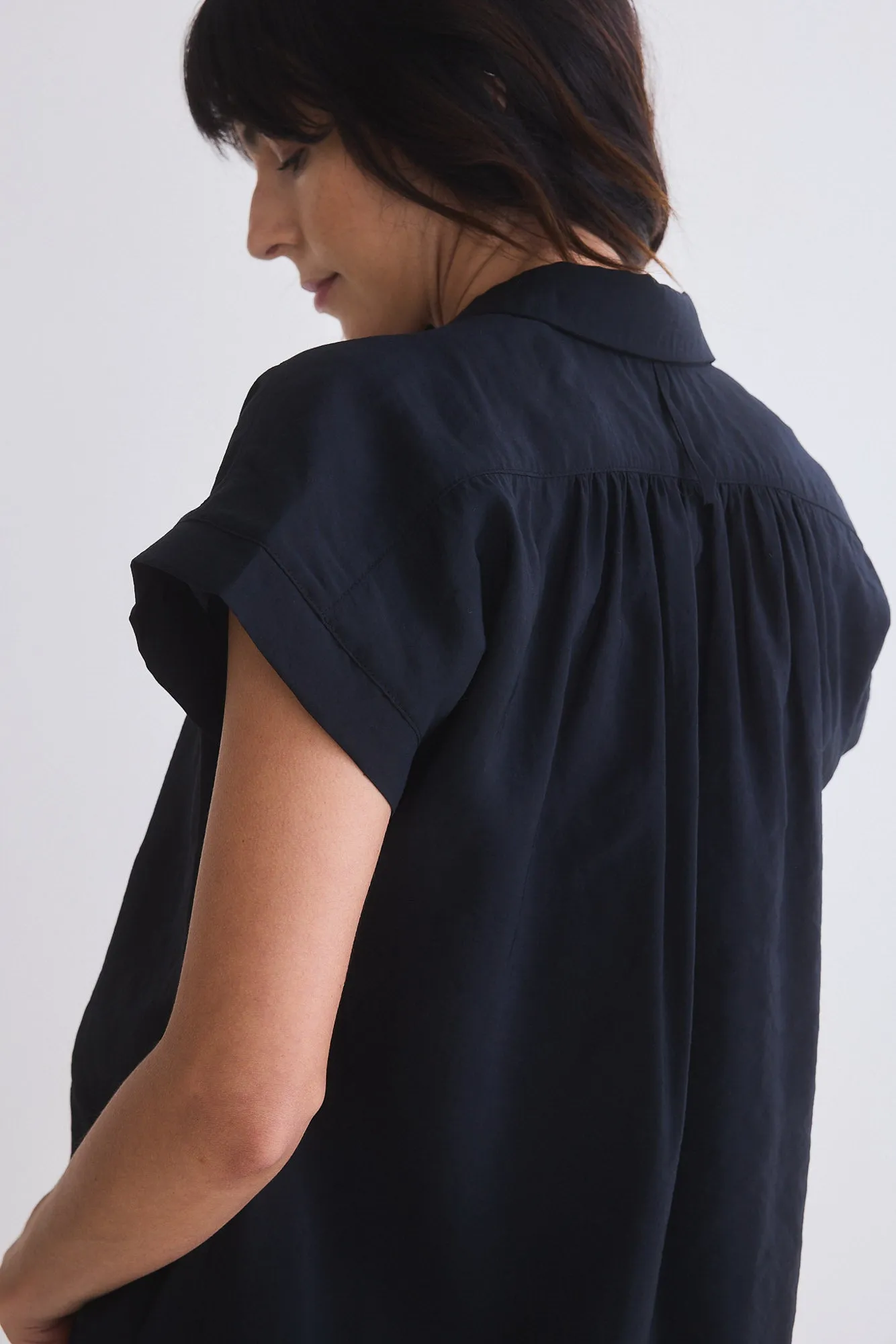 The Nonchalant Oversized Voile Blouse