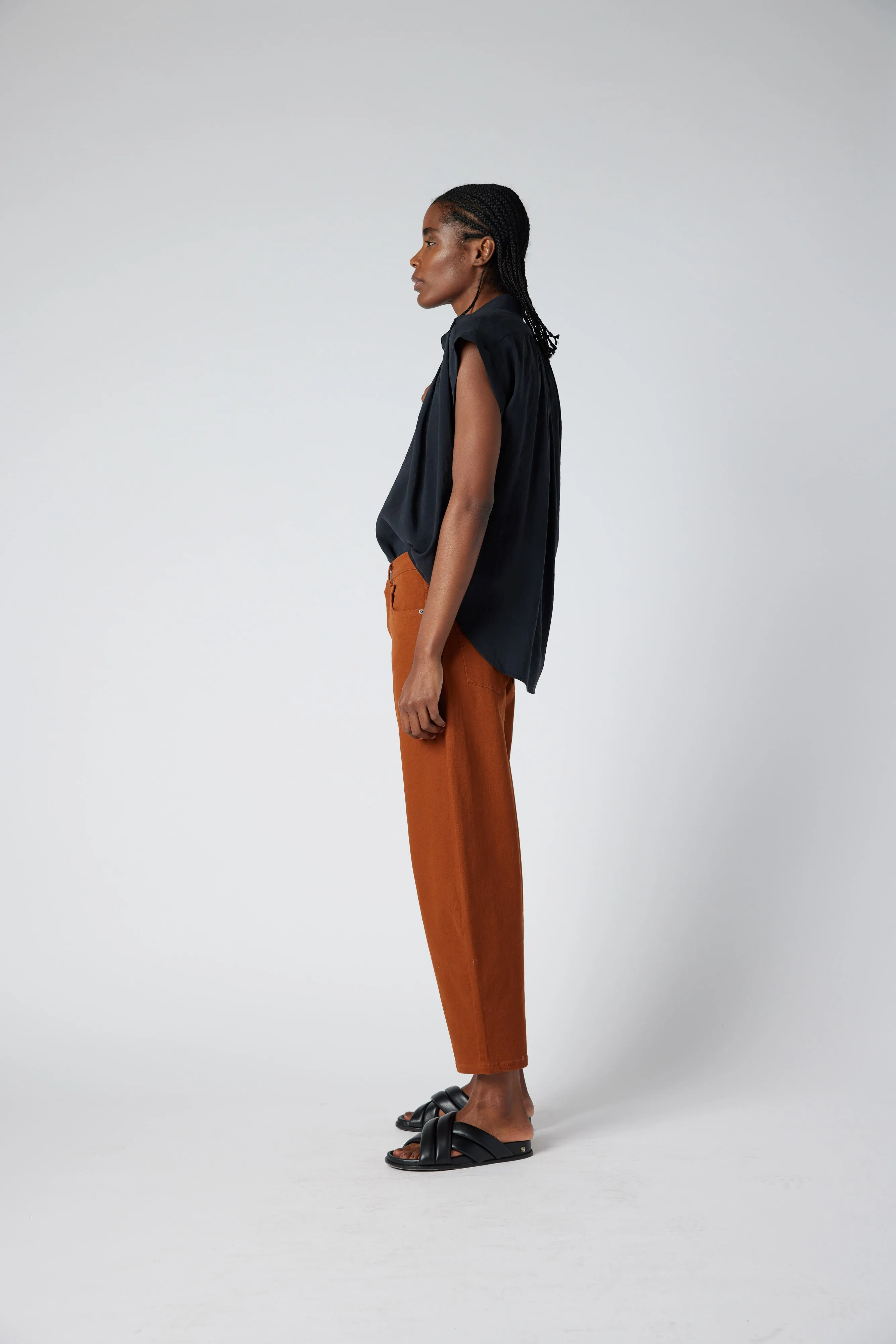 The Nonchalant Oversized Voile Blouse