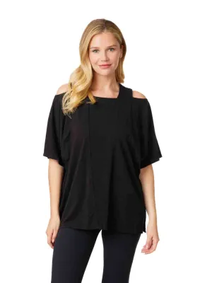 Tianello TENCEL™ "Whisper Knit" Jersey "OVERSIZED" "Abbey" Blouse XS,S