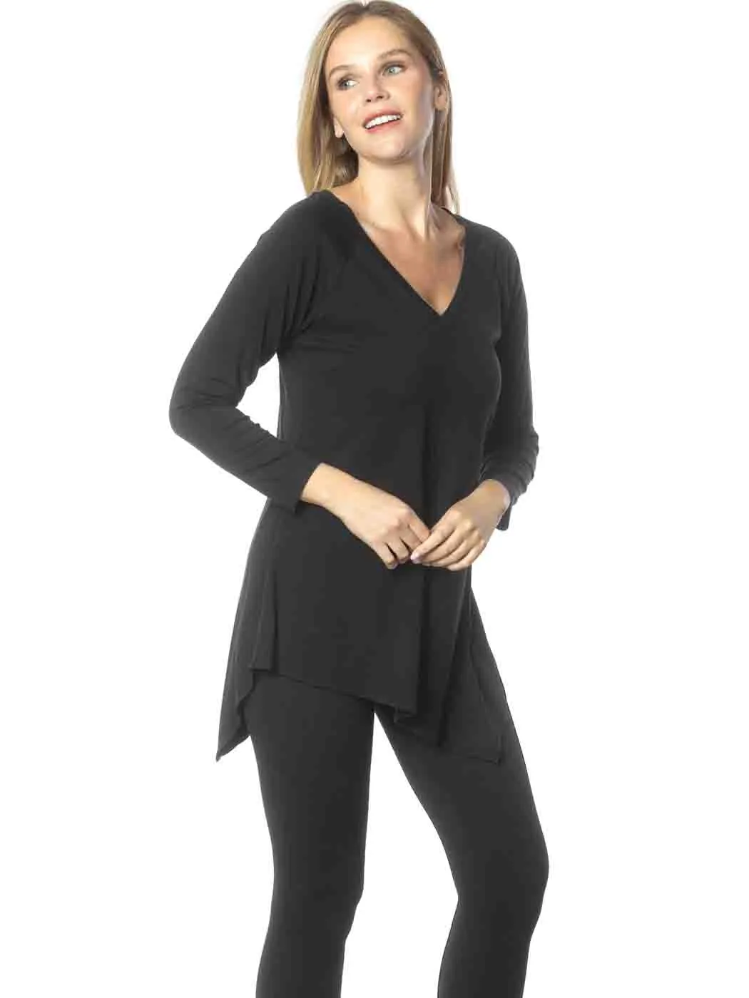 Tianello TENCEL™ "Whisper" Knit "Toni" Tunic