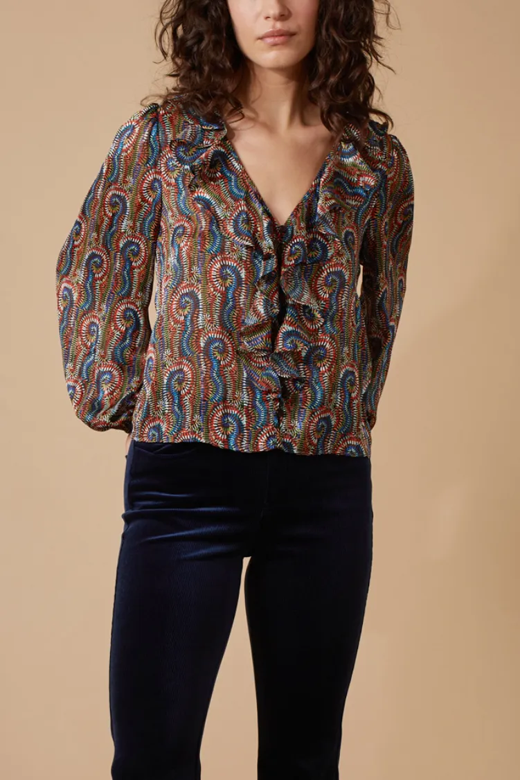 Traffic People - Thrill Me Blouse